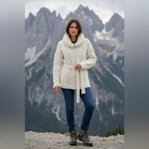 Native Cream Cable Knit Cardigan
Make Offer!